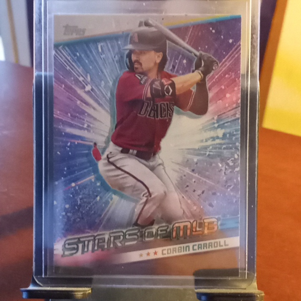 CORBIN CARROLL (2 BASEBALL CARD LOT )